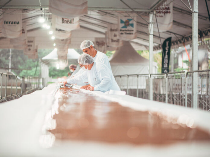 Maior Barra de Chocolate do Brasil é de Timbó