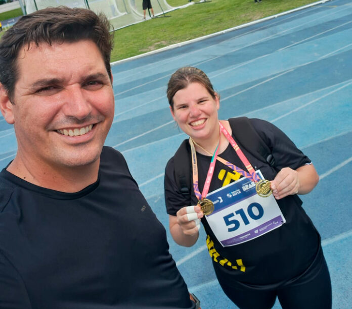 Ouro para Timbó no Meeting Paralímpico