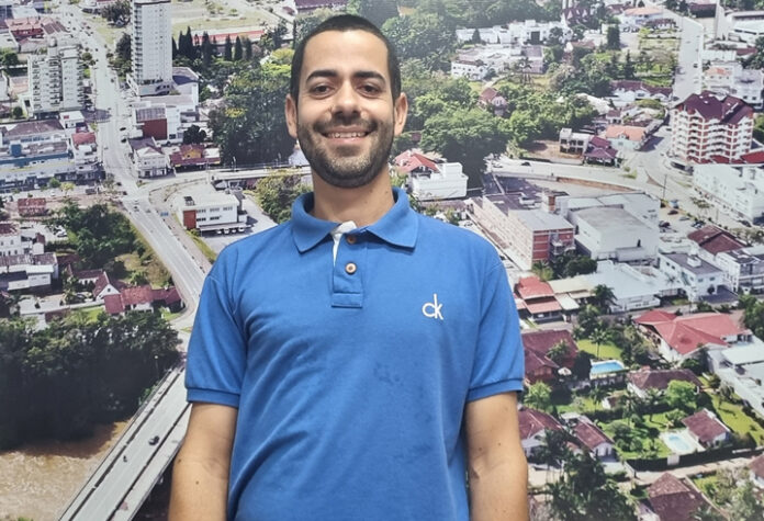 Jovem em ação