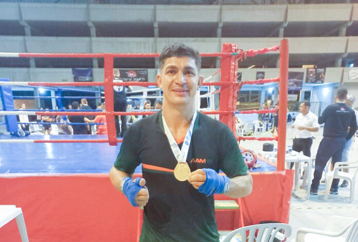 Preparação intensa para a Competição de Kickboxing