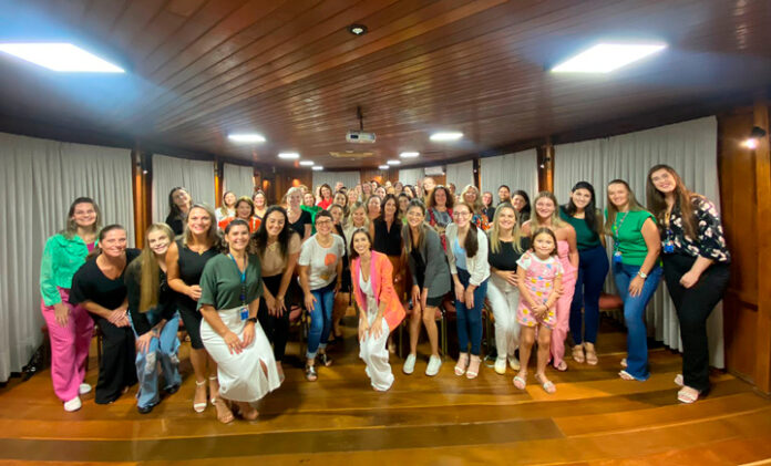 O evento foi leve e descontraído, com muitas percepções e as mulheres foram bem participativas.