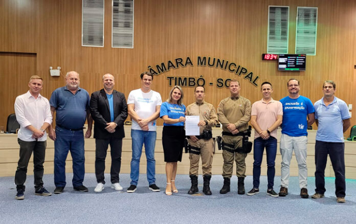 Vereadores pedem mais policiais para o município de Timbó