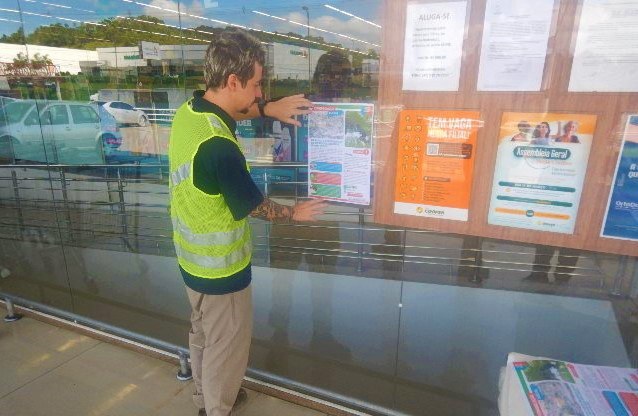 DNIT realiza ação de conscientização ambiental na BR-470/SC