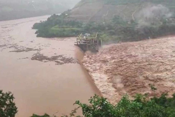 Rompimento ocorreu em Cotiporã, na Serra Gaúcha