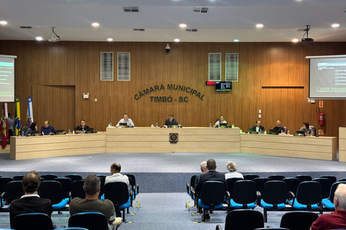 Reestruturação administrativa em Timbó é aprovada na Câmara