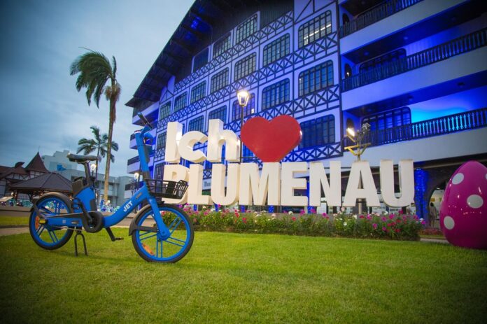 Bicicleta elétrica Blumenau