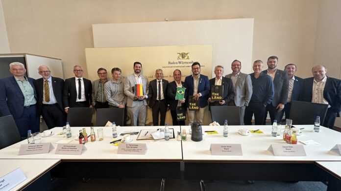 Comitiva do Vale Europeu fortalece parcerias internacionais durante visita oficial a Stuttgart