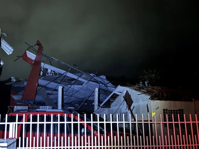 511704212_1023302983304601_1416443113478644148_n Imagens mostram os estragos do forte temporal que atingiu Abelardo Luz, no Oeste de Santa Catarina