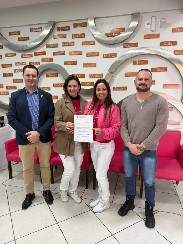 9fdbd639-b0b4-4cd8-9bc3-74fc56617687 Vereadores do NOVO de Indaial realizam entrega de ofícios das emendas parlamentares do Deputado Gilson Marques no valor de R$ 500 mil