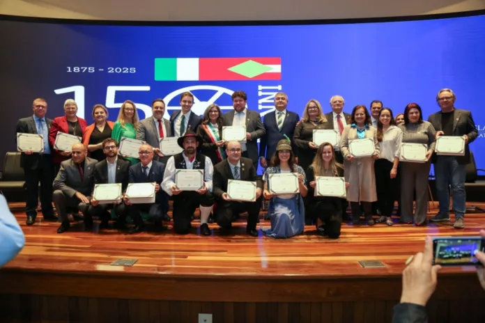 Alesc Celebra 150 Anos da Grande Imigração Italiana em Santa Catarina com Homenagens e Cultura DA REDAÇÃO