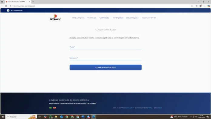 site-falso-detran-696x392 GOLPE: criminosos imitam site e cobram taxas falsas em nome do Detran