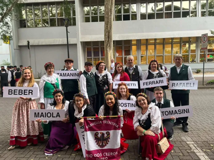 Famílias Trentinas realizam Almoço Cultural Italiano em Timbó