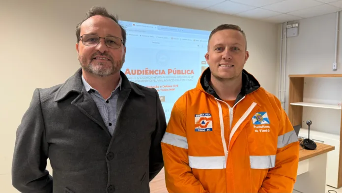 Timbó discute prevenção de enchentes em audiência pública e busca soluções para a Bacia do Rio Itajaí