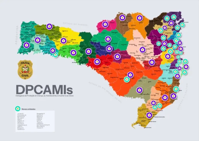 Polícia Civil de SC cria 26 novas unidades para atender mulheres, crianças, adolescentes e idosos