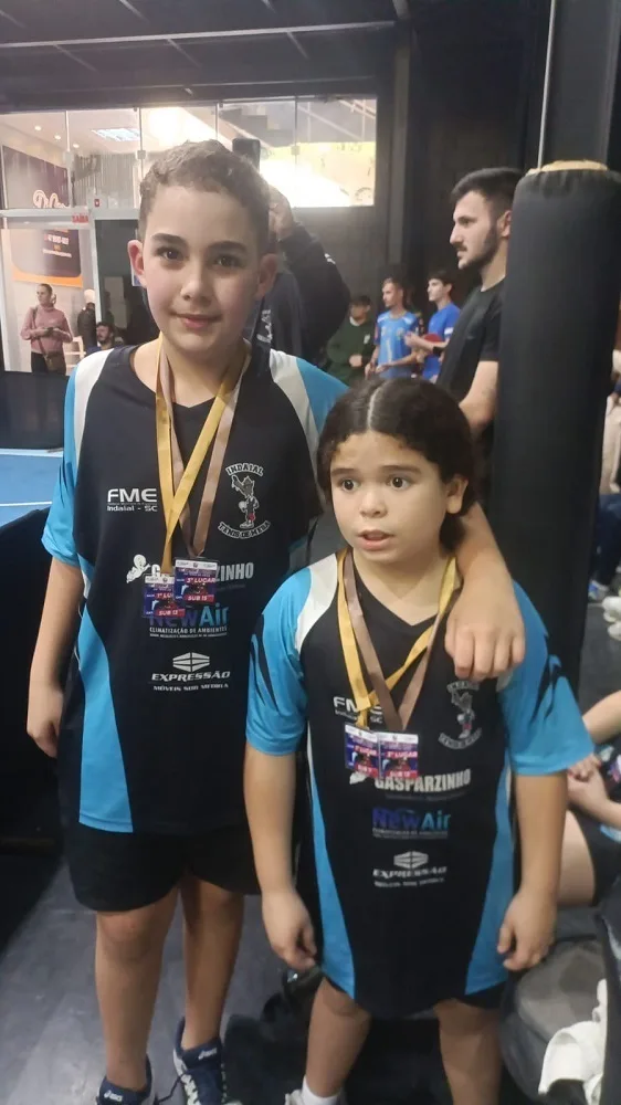 Atletas do Tênis de Mesa Indaial/FME Indaial conquistam dois títulos e dois bronzes no 1º Open Acqua