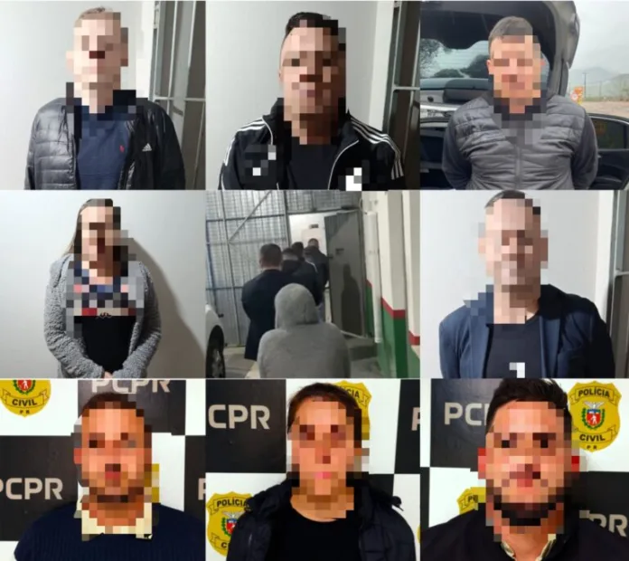 Polícia Civil prende oito integrantes de um dos maiores grupos ligados ao golpe do bilhete premiado