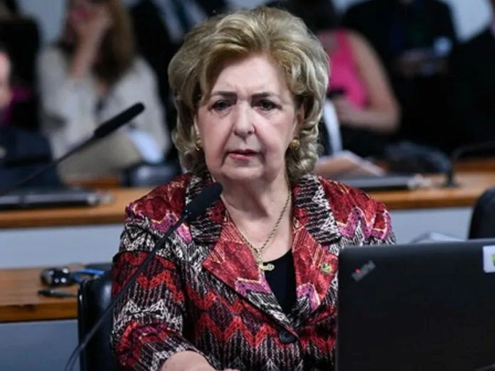 Senadora Ivete da Silveira (MDB) se manifesta a favor do impeachmann de Alexandre de Moraes