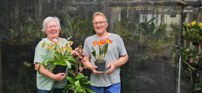 Amor cultivado entre orquídeas: a história do casal Bachmann