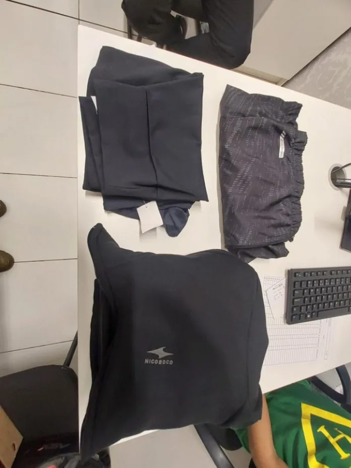 Homem é preso após furtar quase R$ 1 mil em roupas e tênis no Norte Shopping