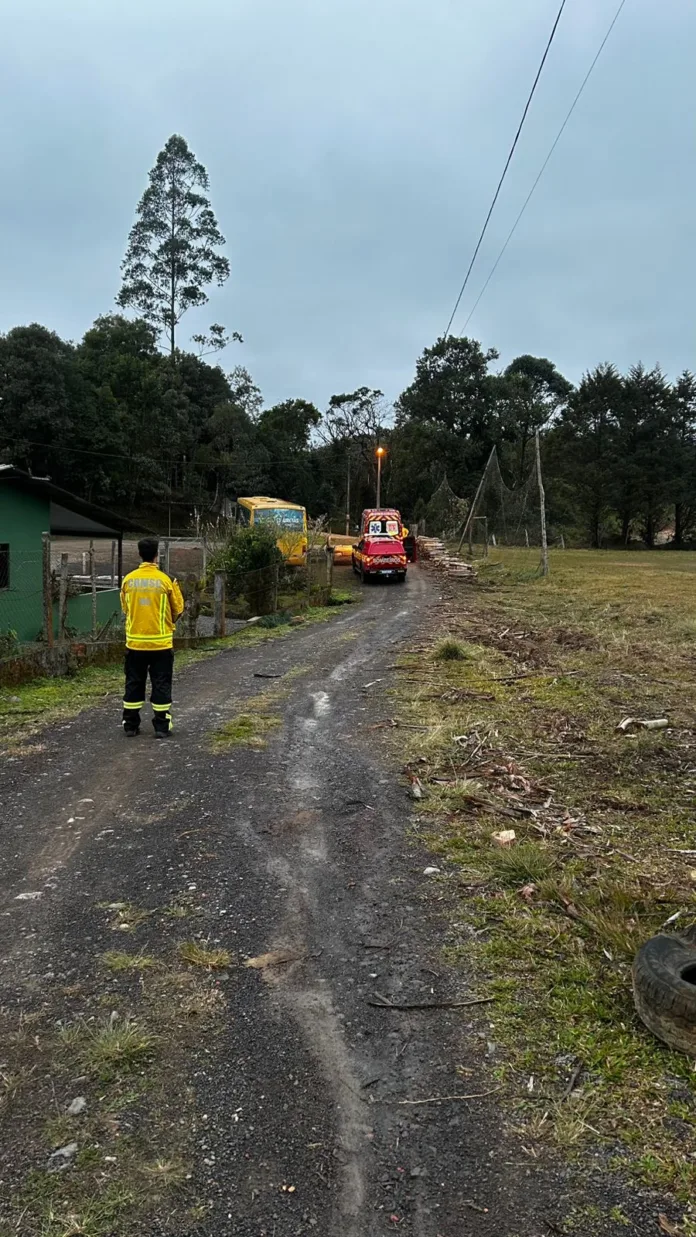 Mulher é resgatada em mata após buscas na madrugada em Rio dos Cedros