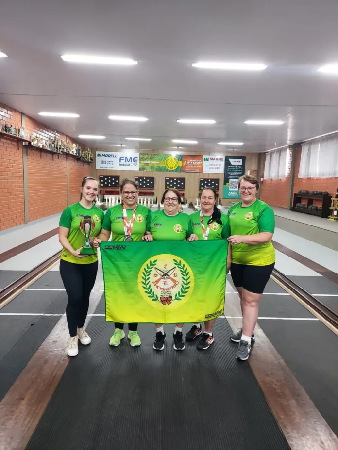 Indaial conquista pódio duplo no Estadual Sênior de Bolão 16