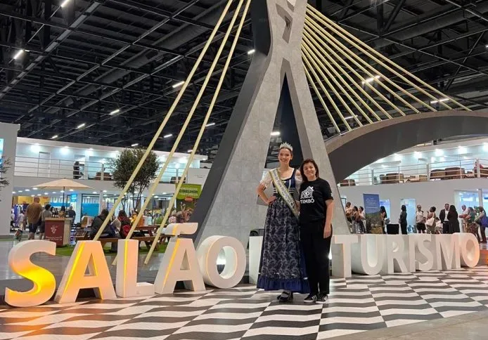 Timbó marca presença no 9º Salão Nacional do Turismo
