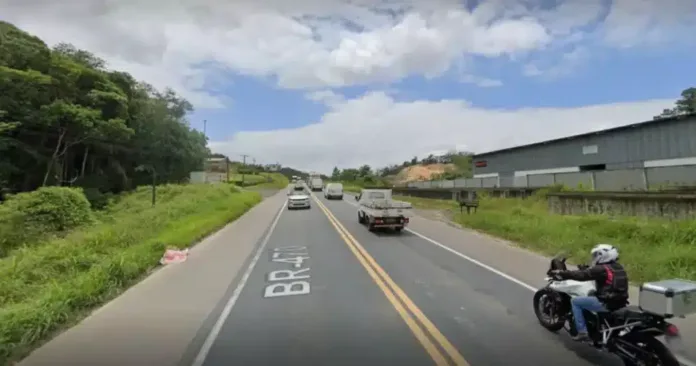 Interdição total da BR-470/SC, em Indaial, nesta sexta-feira (22)