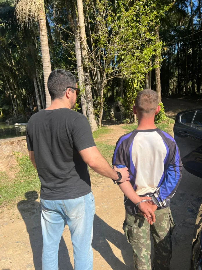 Homem acusado de tentar matar enteados é preso em Indaial