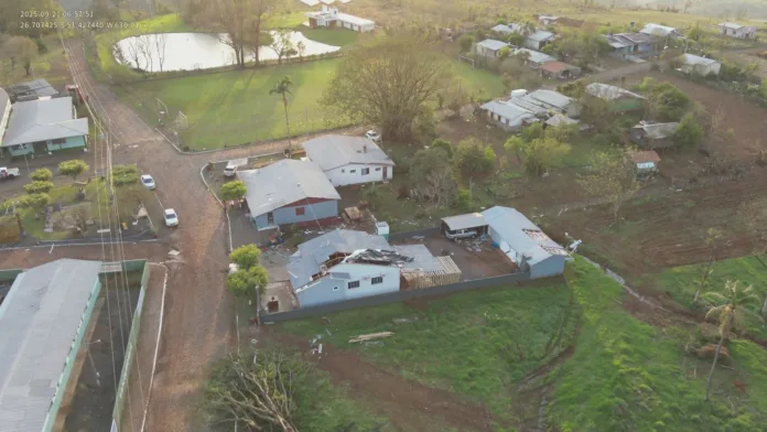 Proteção e Defesa Civil trabalha em auxílio a municípios afetados por intensos temporais