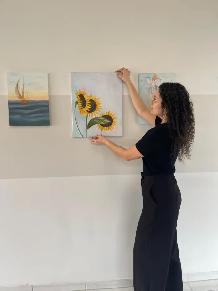 História vida: artista traduz sentimentos em cores