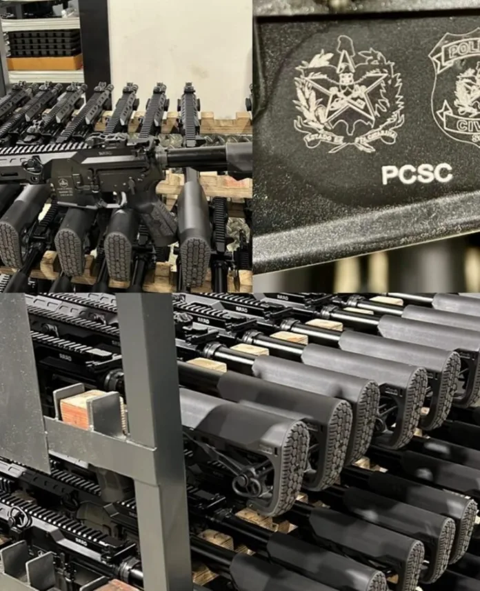 Polícia Civil anuncia aquisição de mais de 350 novos fuzis israelenses