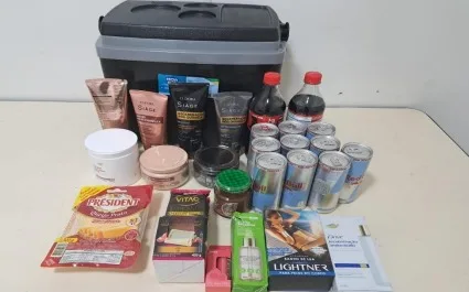 Mulher é presa em Timbó após tentar furtar produtos em supermercado