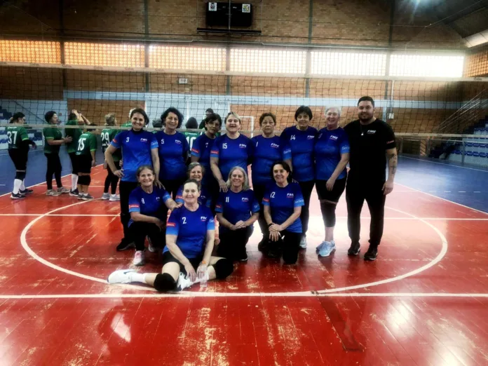 Indaial conquista 3º lugar na 1ª Copa Pomerode de Voleibol Master Adaptado 60+