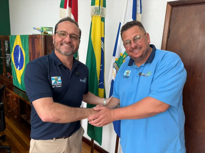 Vice-prefeito Rangel Bonatti assume interinamente a Prefeitura de Timbó