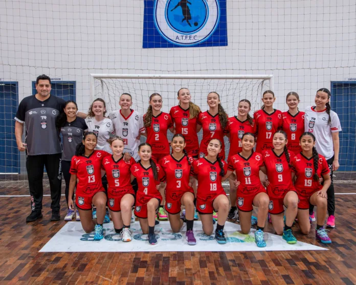 T-Rex Handebol: Liga Santa Catarina de Handebol Infantil em Timbó