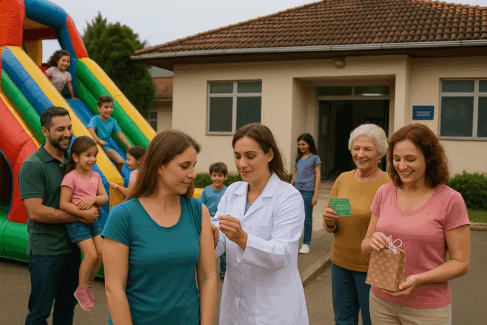 Mutirão de Vacinação reforça o cuidado com a vida e a saúde em Doutor Pedrinho