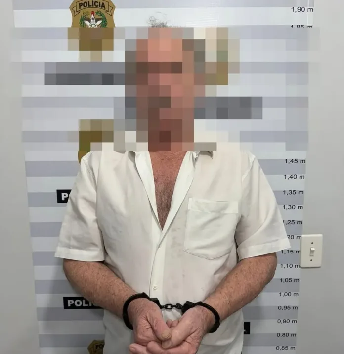 Homem condenado por matar esposa a pauladas é preso em Ascurra após 14 anos do crime