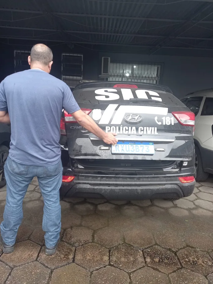 Polícia Civil de Timbó cumpre mandado de prisão preventiva por descumprimento de medida protetiva