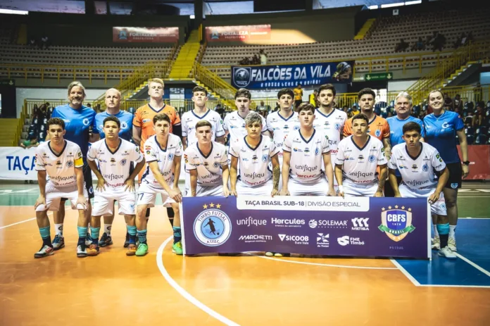 Timbó Futsal estreia com derrota na Taça Brasil Sub-18