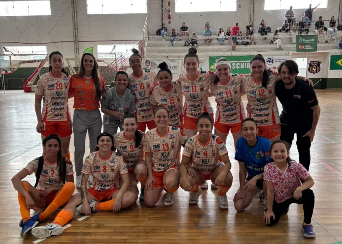 Futsal Feminino de Indaial faz história com vaga inédita no Estadual do JASC