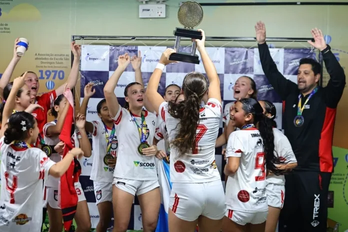 T-Rex Handebol é campeã invicta da Copa Sul Mirim Feminina em Guarapuava
