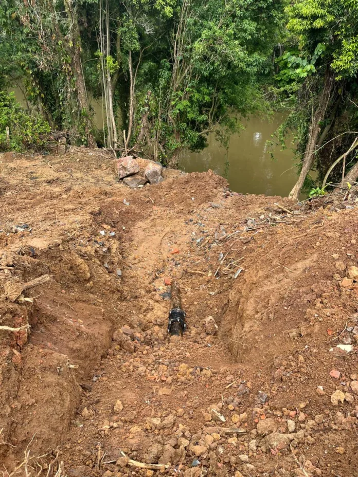 Samae realiza restabelecimento de adutora de água e reforça ações de sustentabilidade em Timbó