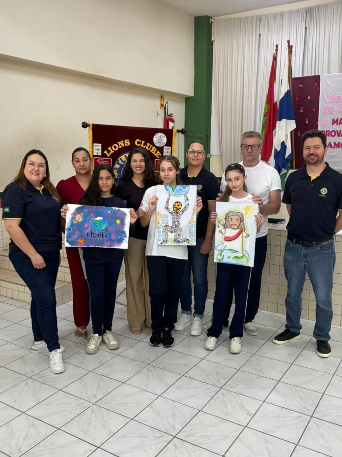 Concurso Cartaz da Paz – Lions Internacional: exemplo que contagia
