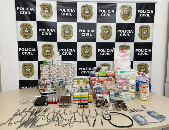 Polícia Civil prende homem por exercício ilegal da medicina veterinária e maus-tratos em clínica clandestina