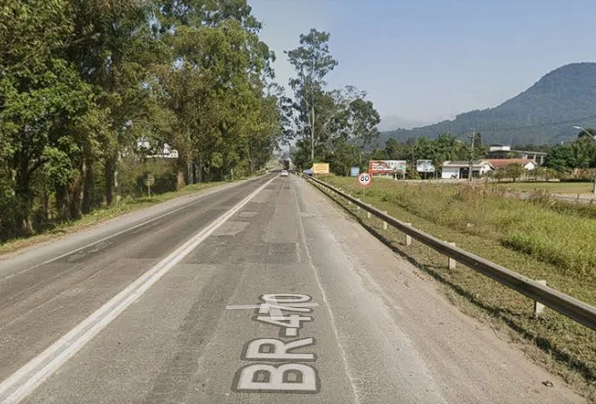 DNIT alerta para operações de Pare e Siga na BR-470/SC, em Rio do Sul