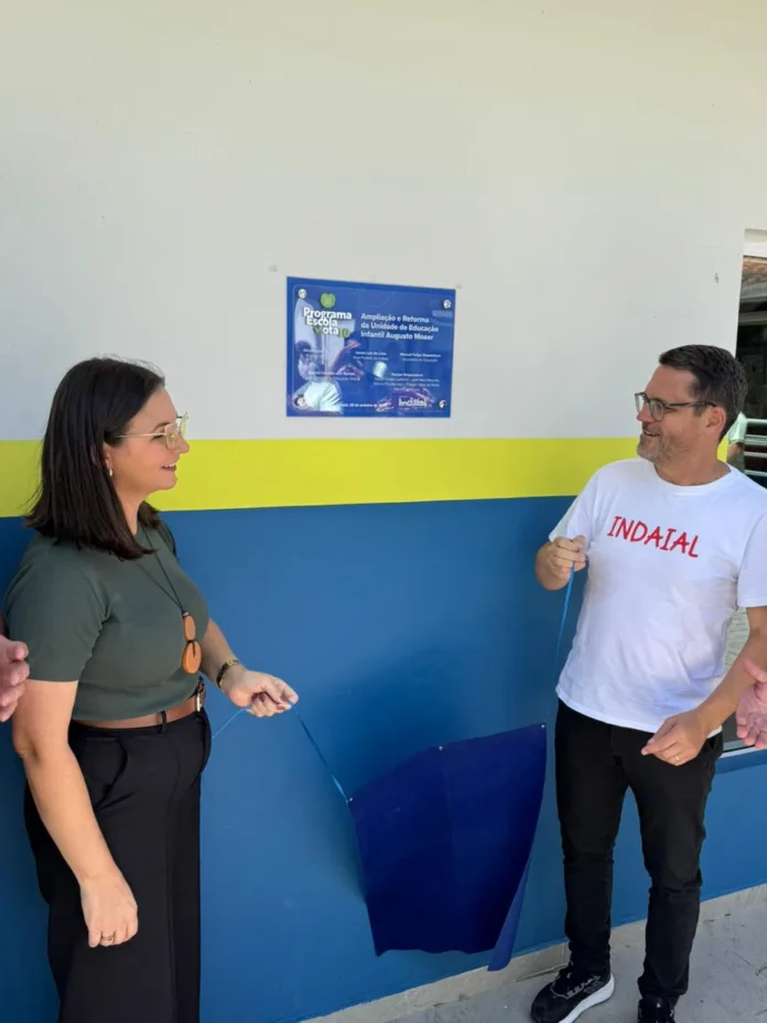 Inauguração da UEI Augusto Moser fortalece educação infantil e aproxima serviços públicos da comunidade