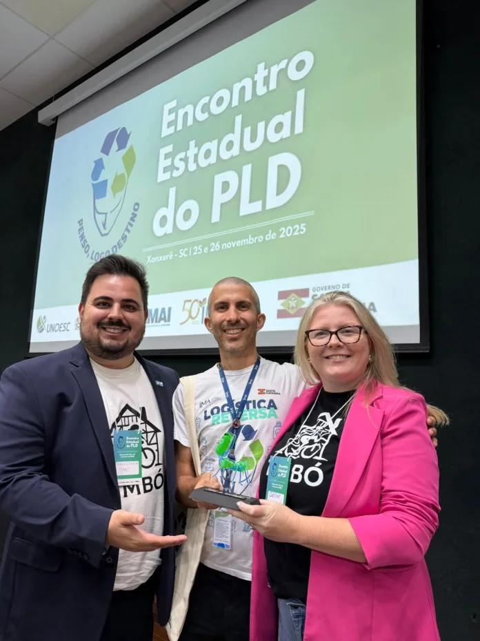 Timbó conquista Prêmio Formiguinha do IMA por excelência em logística reversa