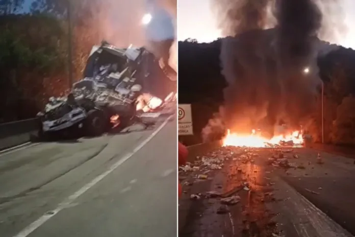 Acidente na BR-376 deixa um morto e vários feridos em Guaratuba