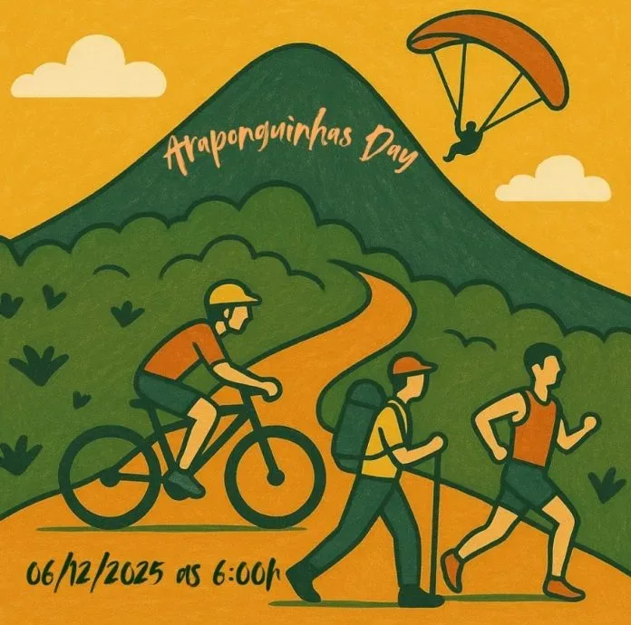 Evento da Ciclotrip em parceria com a Prefeitura marca a retomada das atividades no Morro Araponguinhas
