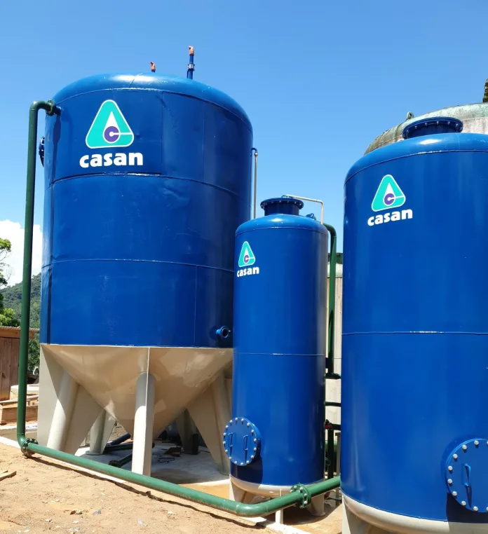 CASAN reforma e amplia ETA de Benedito Novo